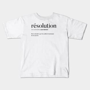 Résolution Kids T-Shirt